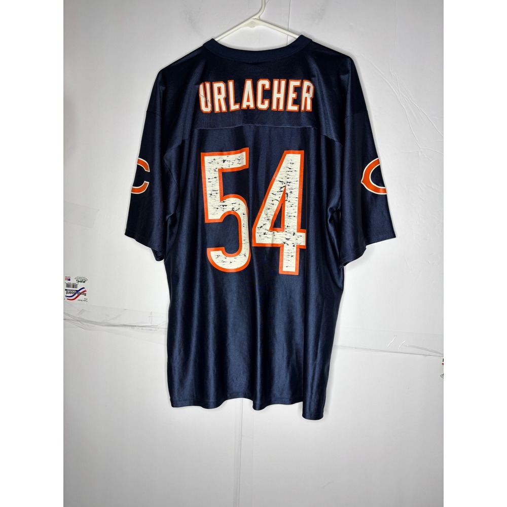 VTG NFL Chicago‎ Bears Brian Urlacher 54 Jersey Navy Blue Mens Large 7042A 06
